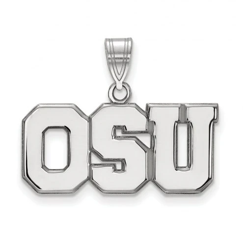 Discount - Ohio State Buckeyes Sterling Silver Large Pendant 1 Discount - Ohio State Buckeyes Sterling Silver Large Pendant
