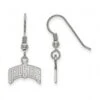 Discount - Ohio State Buckeyes Sterling Silver Small Dangle Earrings