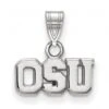 Discount - Ohio State Buckeyes Sterling Silver Small Pendant