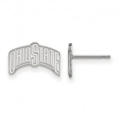 Discount - Ohio State Buckeyes Sterling Silver Small Post Earrings