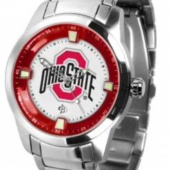 Discount - Ohio State Buckeyes Titan Steel Men's Watch