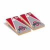 Discount - Ohio State Buckeyes Triangle Cornhole Game Set