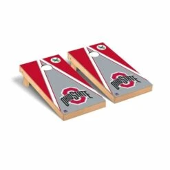 Discount - Ohio State Buckeyes Triangle Cornhole Game Set
