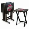 Discount - Ohio State Buckeyes TV Trays - Set of 4