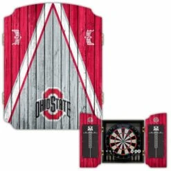 Discount - Ohio State Buckeyes Dartboard Cabinet