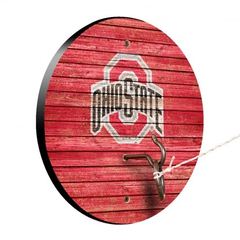 Discount - Ohio State Buckeyes Weathered Design Hook & Ring Game 1 Discount - Ohio State Buckeyes Weathered Design Hook & Ring Game