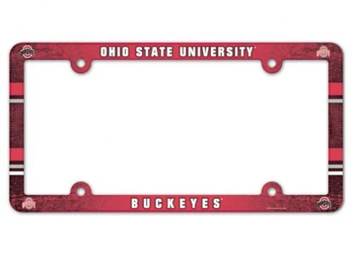 Discount - Ohio State Buckeyes License Plate Frame 1 Discount - Ohio State Buckeyes License Plate Frame