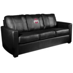 Discount - Ohio State Buckeyes XZipit Silver Sofa