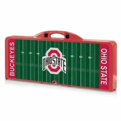Discount - OSU Buckeyes Red Sports Folding Picnic Table -Ohiostate Hobby Import Store osu buckeyes red sports folding picnic table altimage 02 FullSize